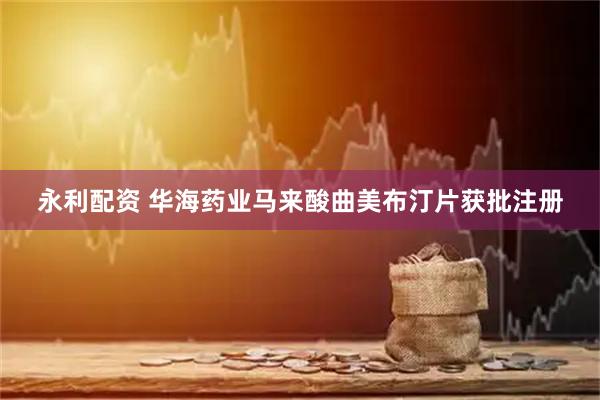 永利配资 华海药业马来酸曲美布汀片获批注册