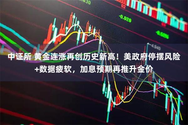中证所 黄金连涨再创历史新高！美政府停摆风险+数据疲软，加息预期再推升金价
